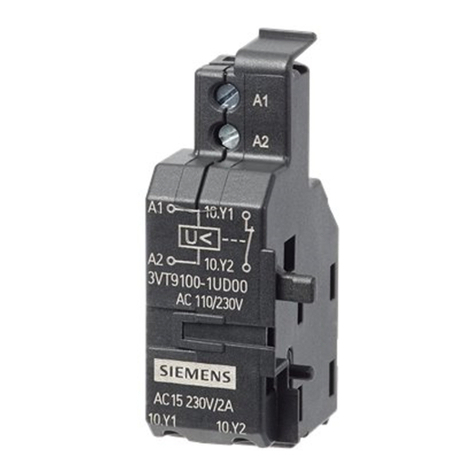 Siemens 3VT9100-1U.00 User manual