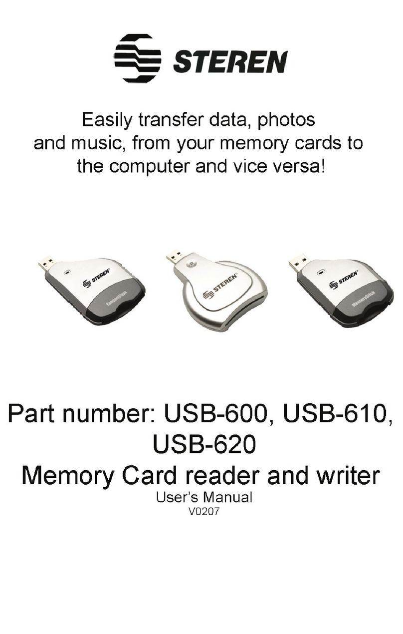 Steren USB-600 user manual