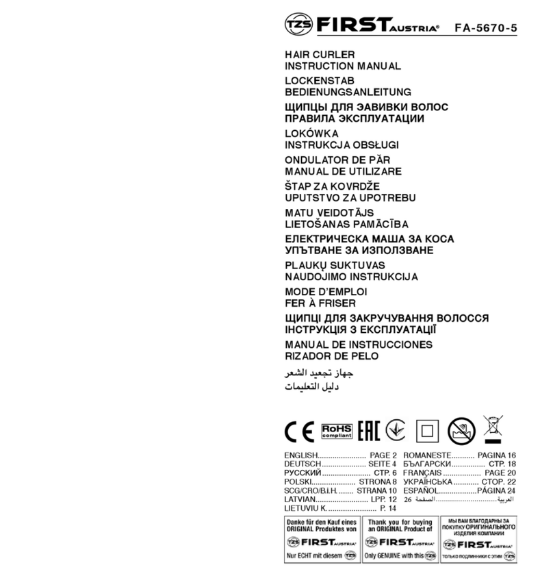TZS First AUSTRIA FA-5670-5 instruction manual