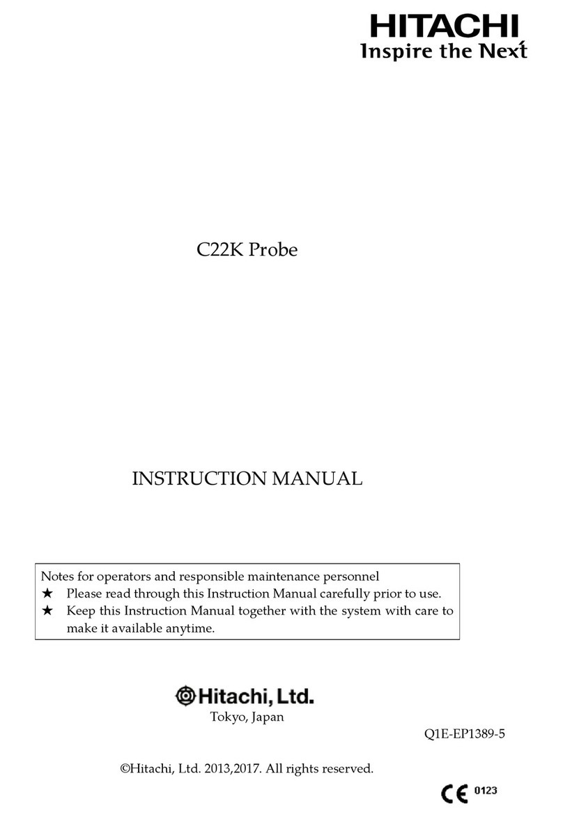Hitachi C22K User manual