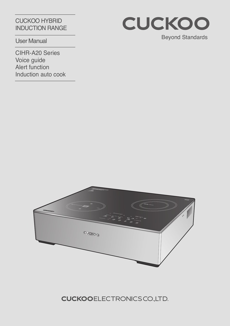 Cuckoo CIHR-A20 Series user manual