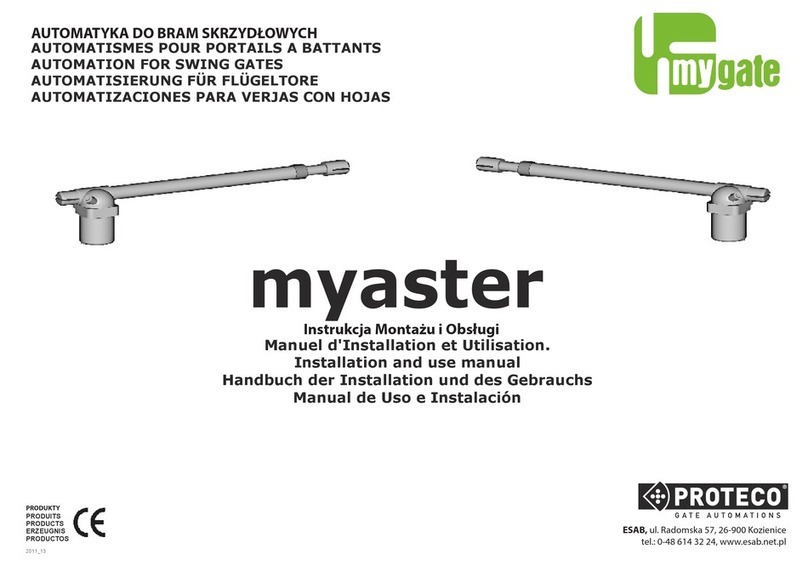 Proteco MyGate myaster Guide