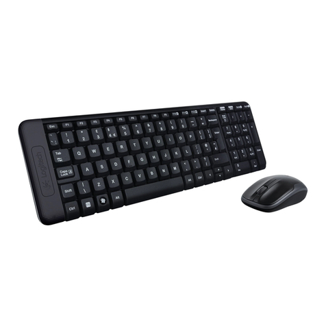 Logitech mk220 User manual