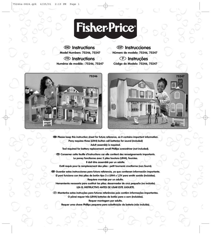 Fisher-Price 75246 User manual Fisher-Price 75246 User manual