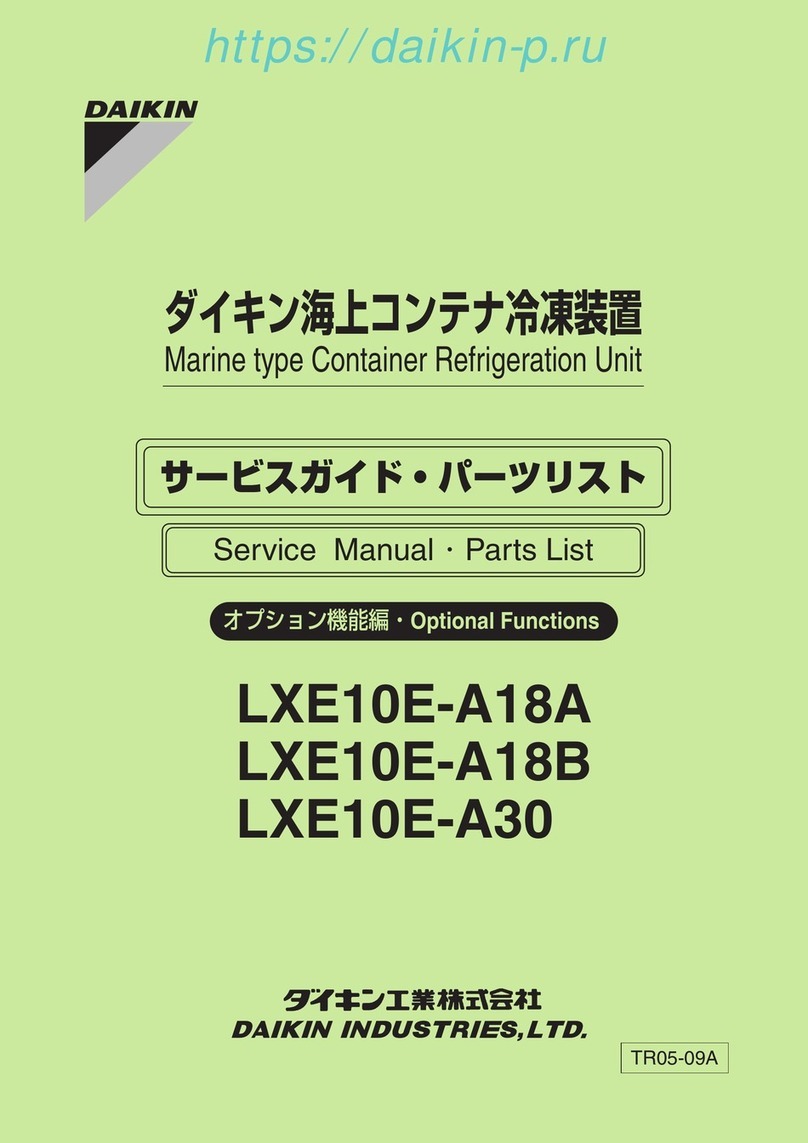 Daikin LXE10E-A18A Troubleshooting guide