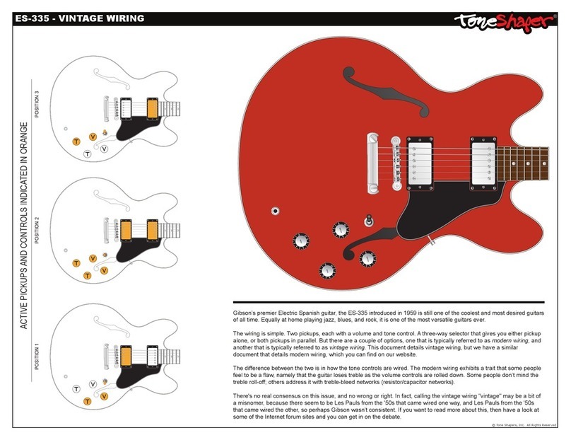 ToneShapers ES-335 Wiring