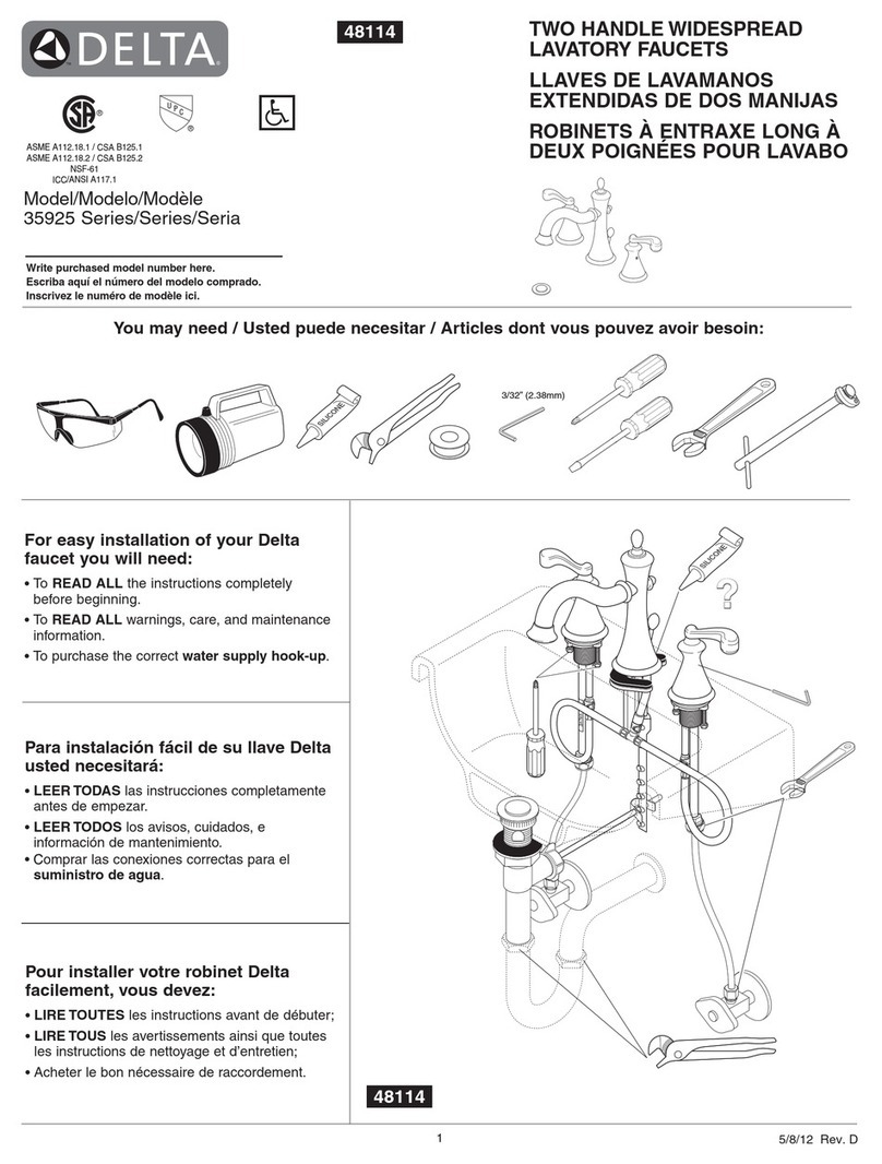Delta 35925 Series User manual