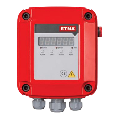 ETNA Hydropan Operation and maintenance manual