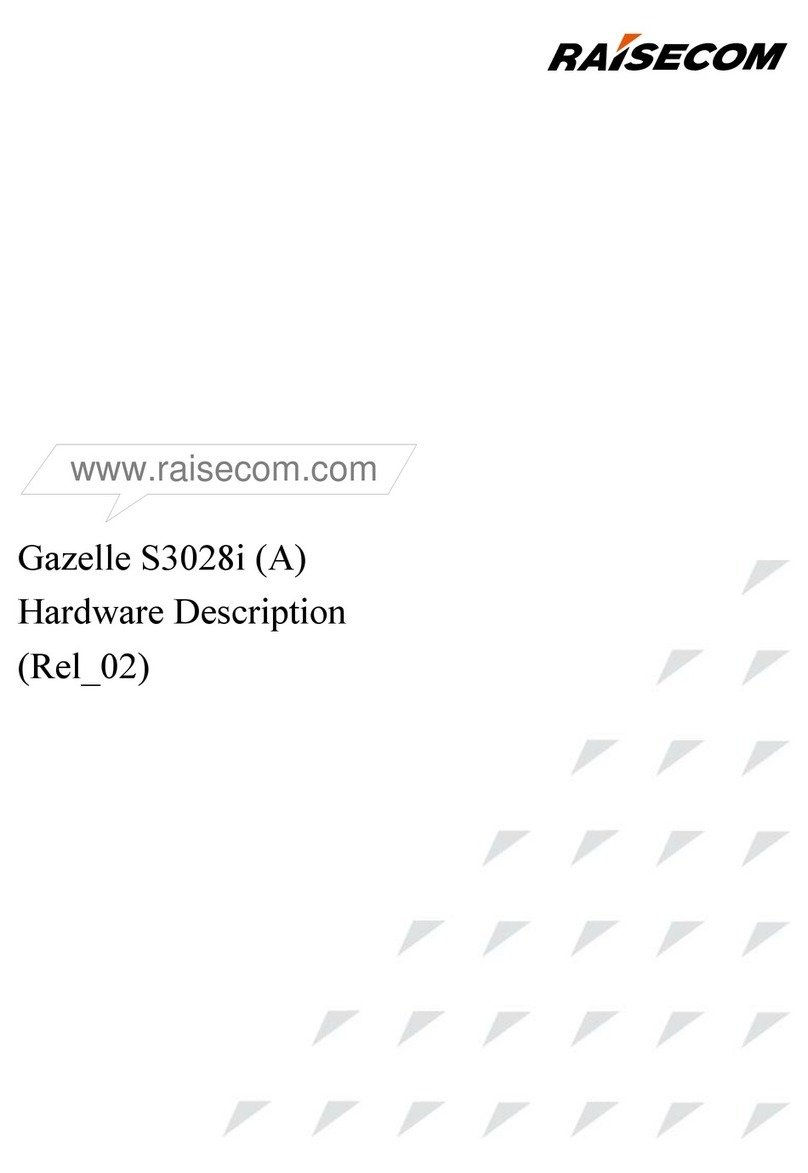 Raisecom Gazelle S3028i Guide Raisecom Gazelle S3028i Guide