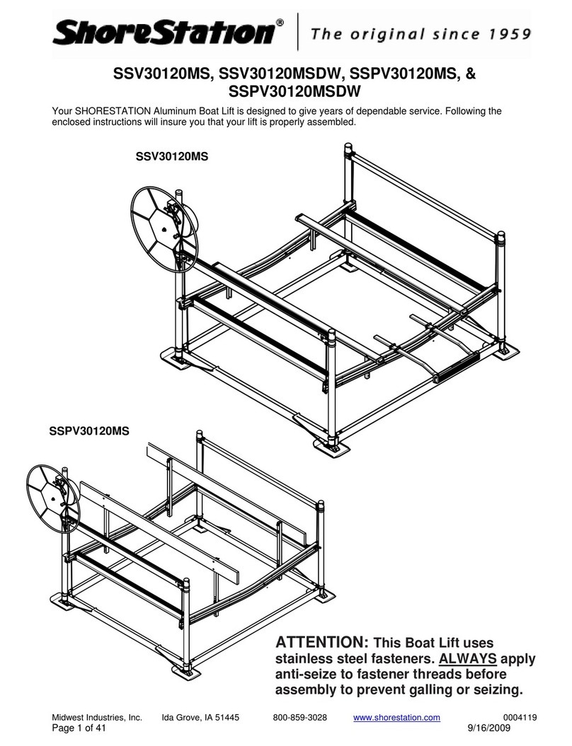 Midwest Industries ShoreStation SSV30120MS manual