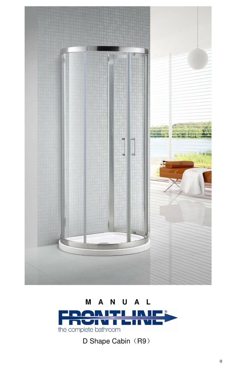 FrontLine D Shape Cabin User manual