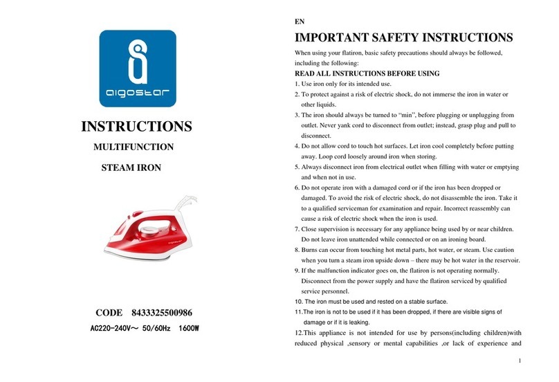 AIGOSTAR 8433325500986 User manual