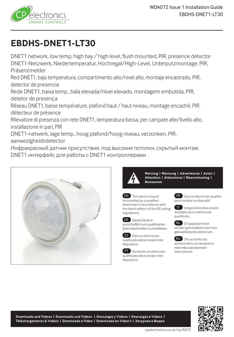 C.P. Electronics EBDHS-DNET1-LT30 User manual