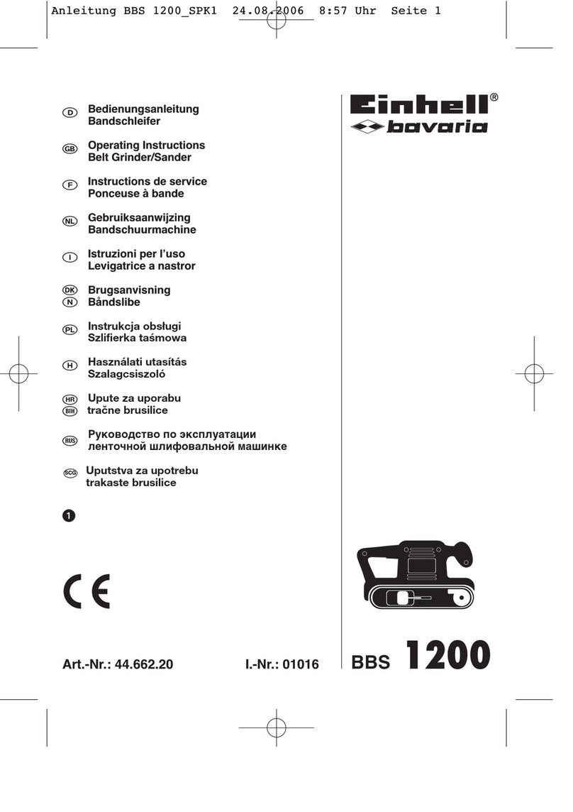 EINHELL Bavaria BBS 1200 User manual