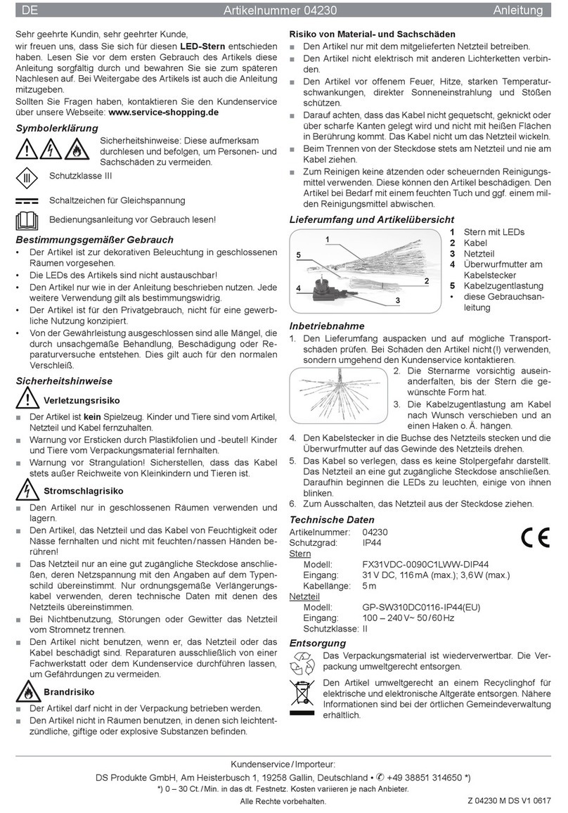 DS Produkte FX31VDC-0090C1LWW-DIP44 instructions