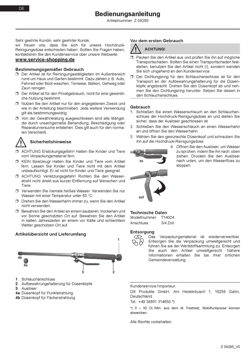 DS Produkte T14004 User manual