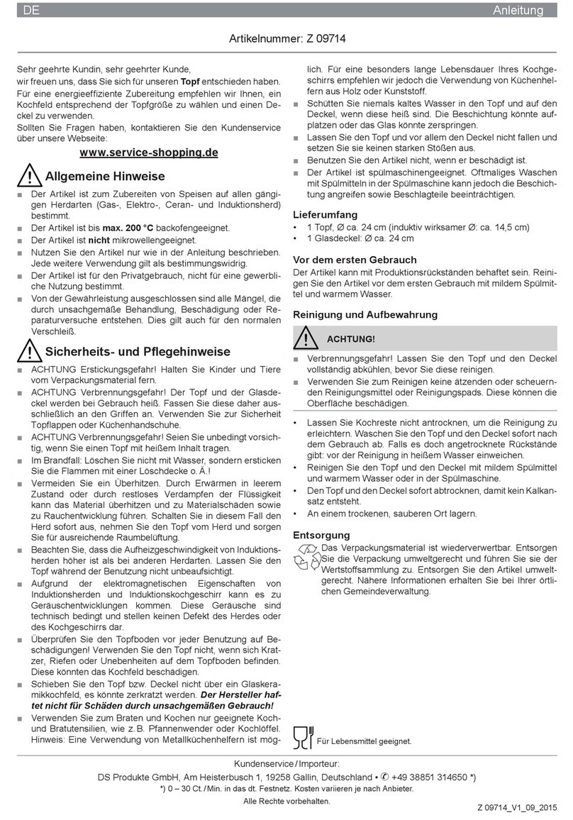 DS Produkte Z 09714 User manual