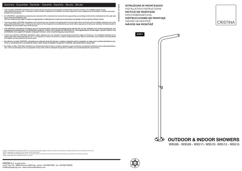 CRISTINA WX508 User manual