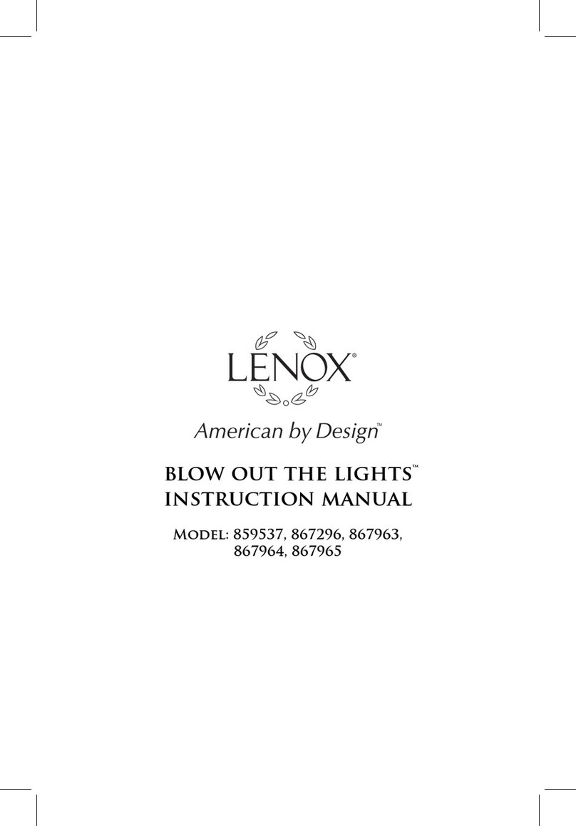 Lenox 859537 User manual