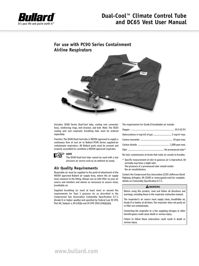 Bullard Dual-Cool DC60 Series User manual