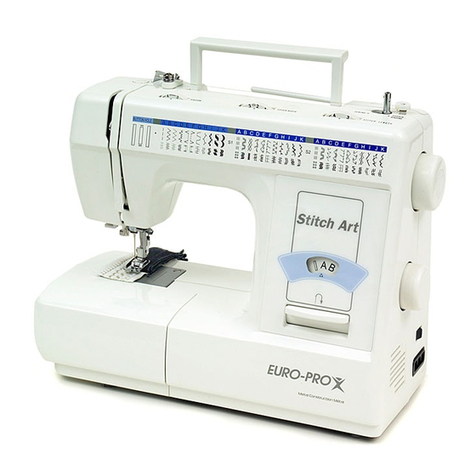 EUROPRO 8660 instruction manual EUROPRO 8660 instruction manual