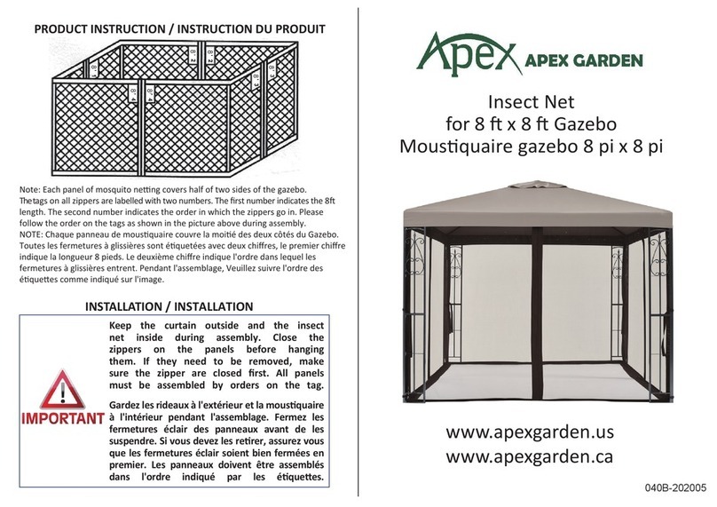 Apex Garden insect Net quick start guide Apex Garden insect Net quick start guide