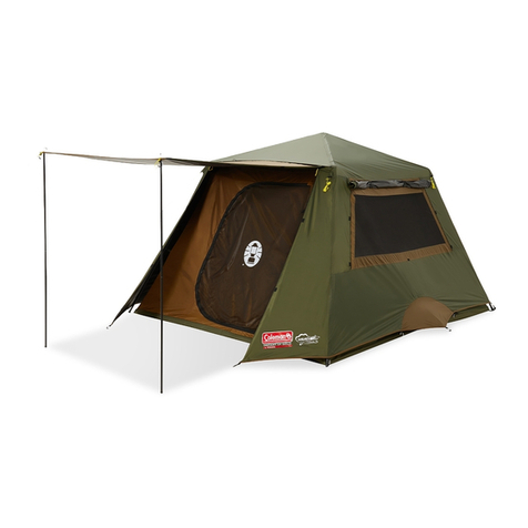 Coleman Instant up 6P Gold Series Setup instructions