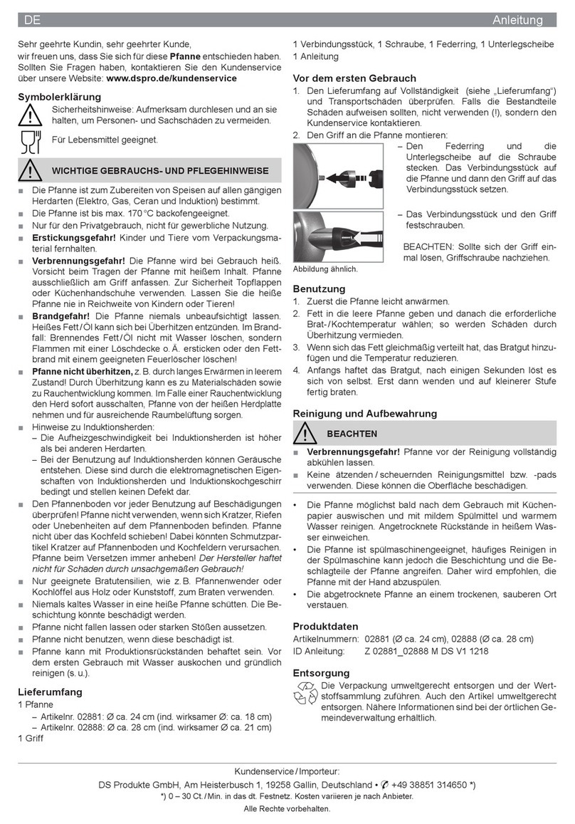 DS Produkte 02881 instructions