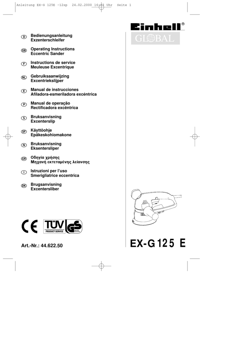 Einhell Global EX-G 125 E operating instructions