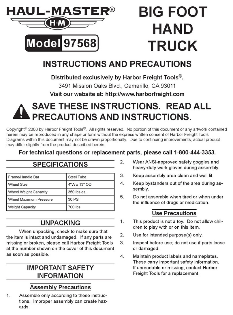 HAUL MASTER 97568 User manual