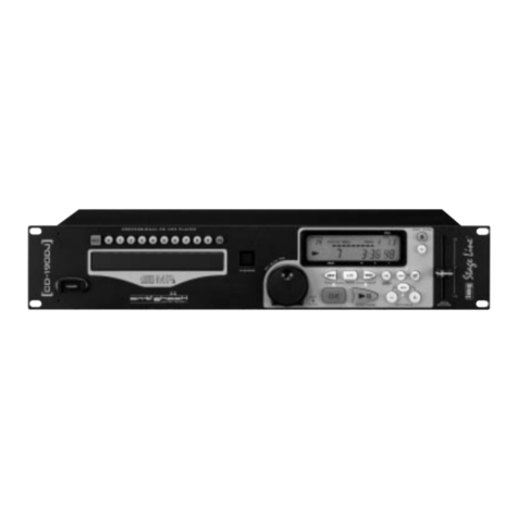 IMG STAGE LINE CD-190DJ instruction manual
