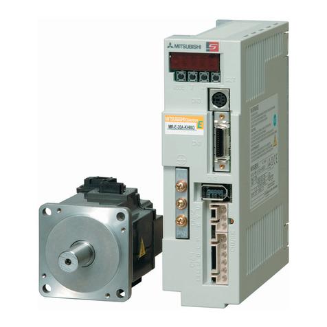 Mitsubishi Electric EZMOTION MR-E Super MR-E-10A-QW003 User manual
