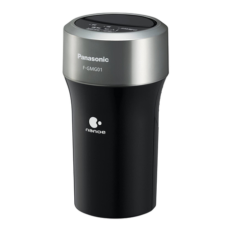 Panasonic nanoe F-GMG01A operating instructions