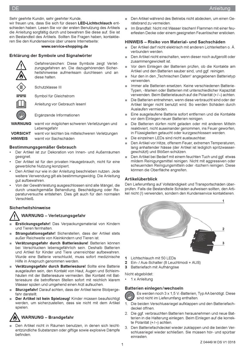DS Produkte BAT-M 50LED instructions