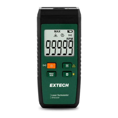 Extech Instruments RPM250W User manual