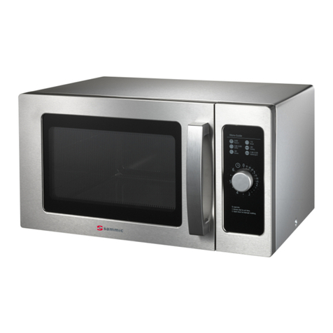 Sammic MO-1000M User manual Sammic MO-1000M User manual
