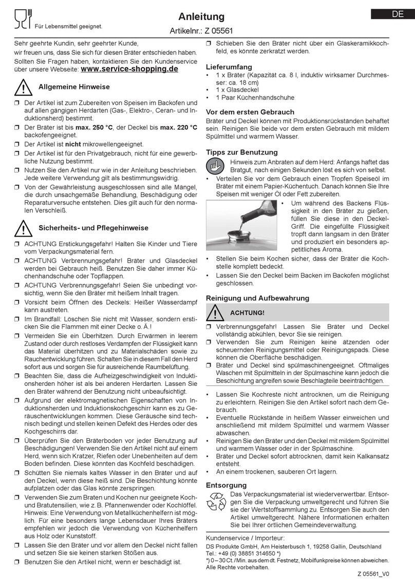 DS Produkte Z 05561 User manual