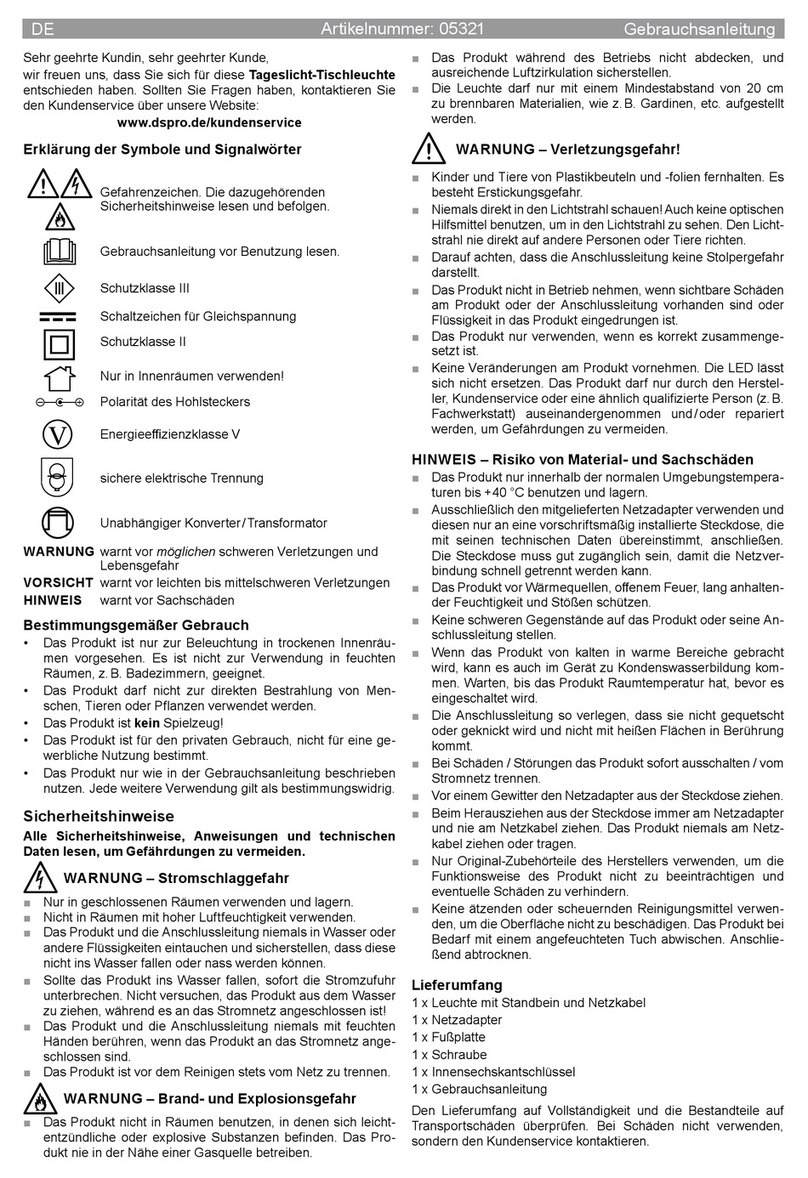 DS Produkte PY-T1094 User manual