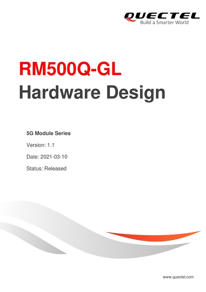 Quectel 5G Module Series Supplement
