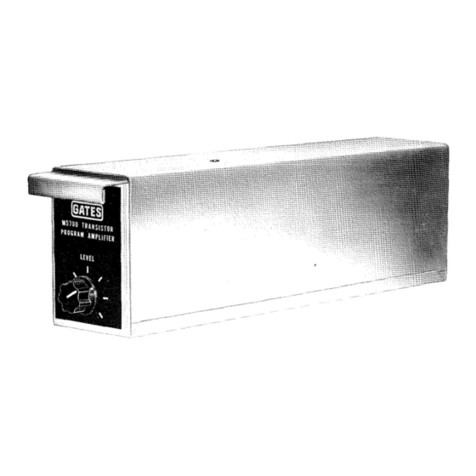 Gates Radio Company 994-6158-02 Instruction book