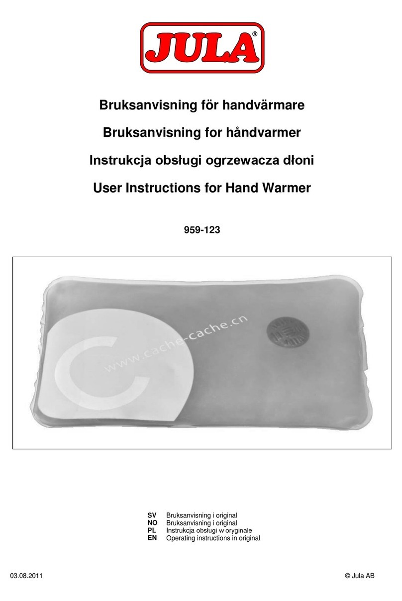 Jula 959-123 User instructions