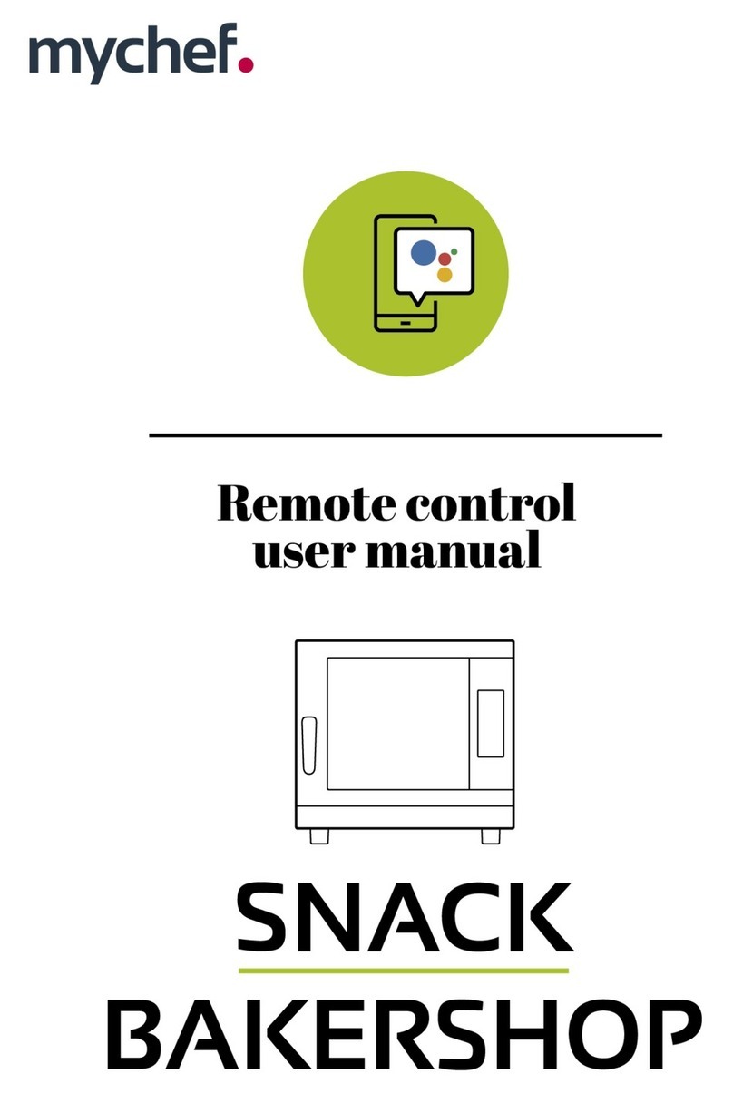 Mychef Snack Bakershop User manual