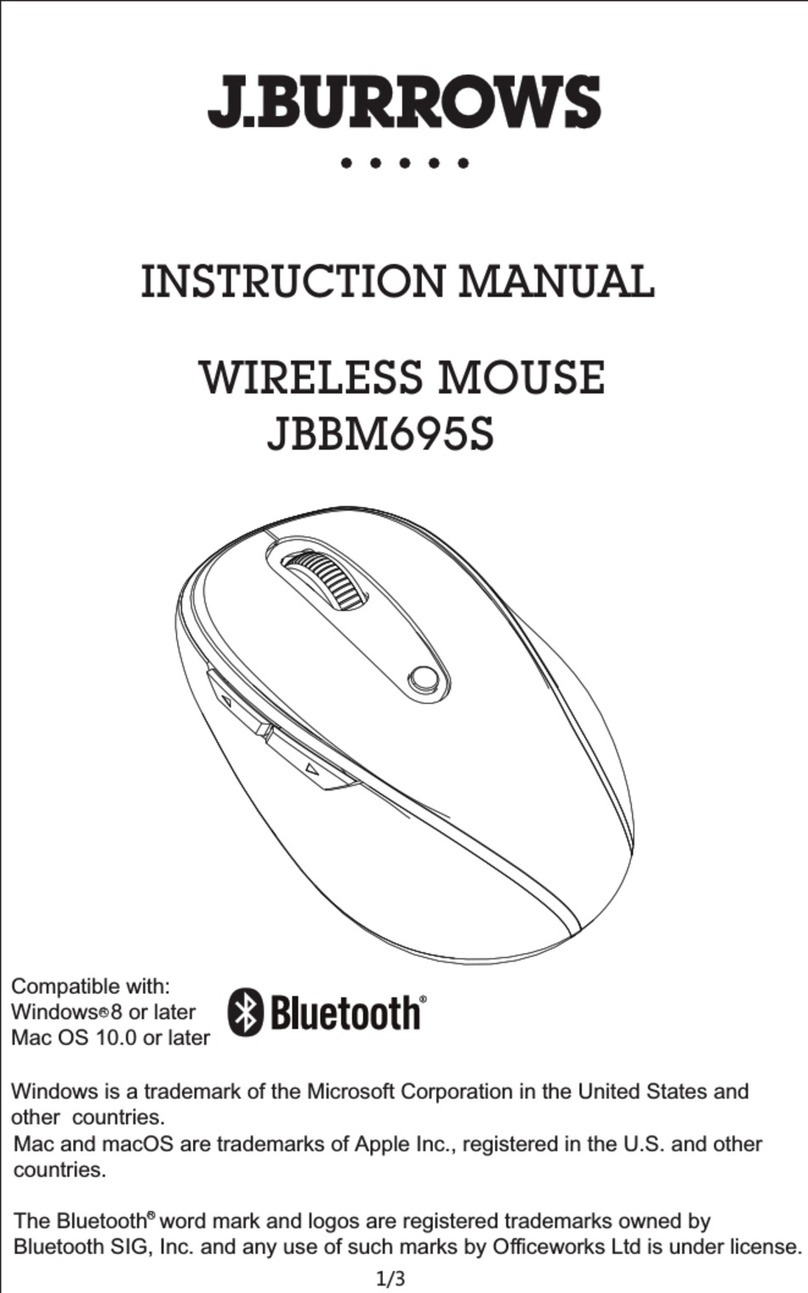 J.Burrows JBBM695S instruction manual
