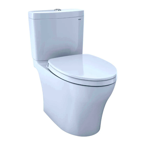 Toto CST446 Installation instructions Toto CST446 Installation instructions