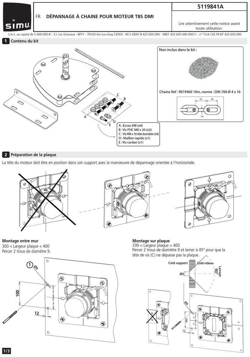 Simu T8S DMI installation guide
