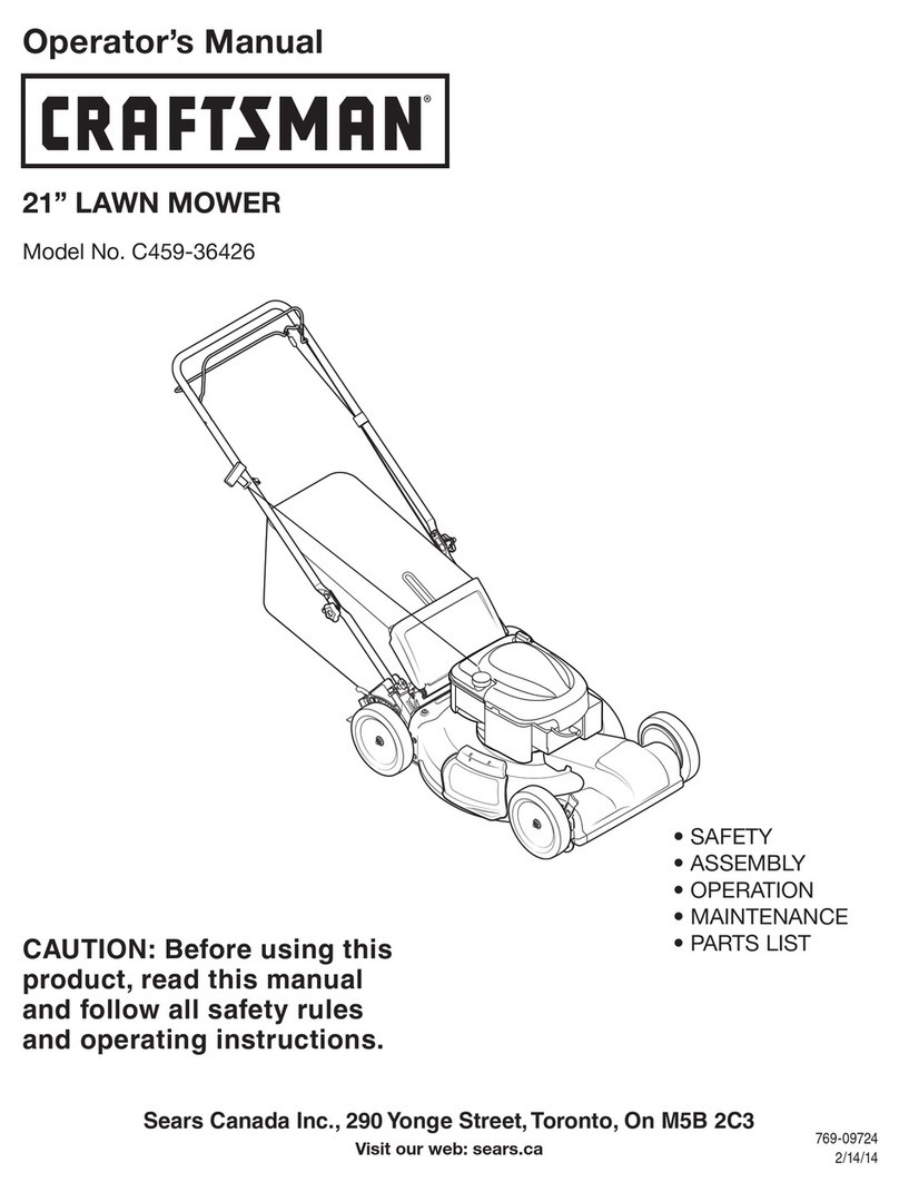 Craftsman C459-36426 User manual