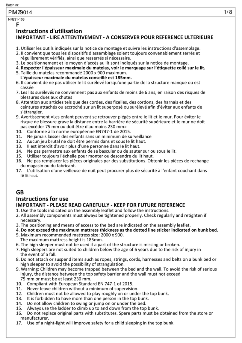 VIPACK PIMZ9014 Instructions for use