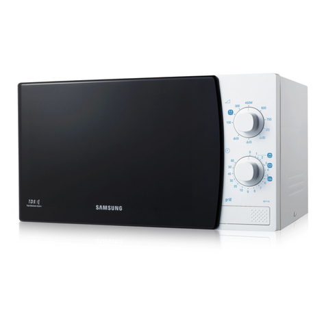Samsung GE711K Owner's instructions & cooking guide