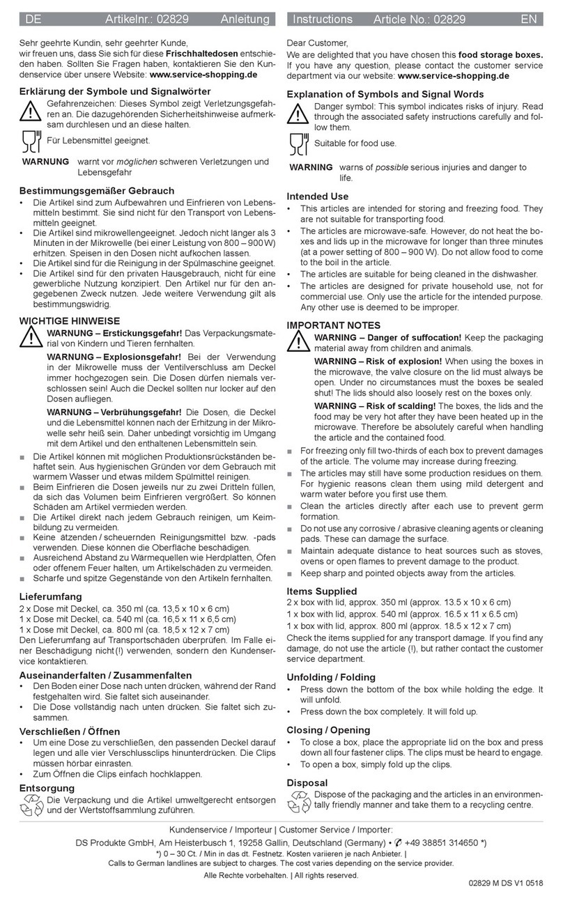 DS Produkte 02829 instructions