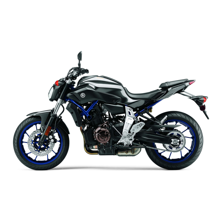Yamaha MT07 TRACER User manual
